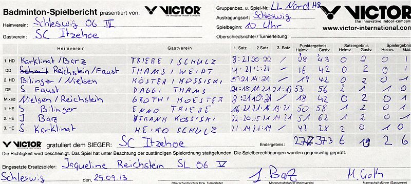 SC Itzehoe, SCI-Badminton