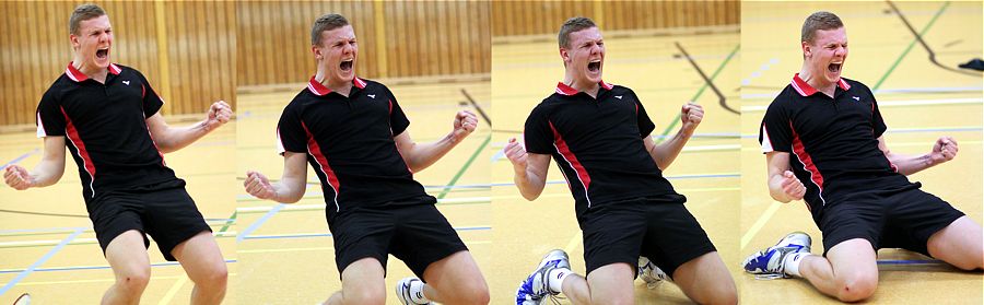 Saisonfinale des Badmintonteams des Sport-Club Itzehoe