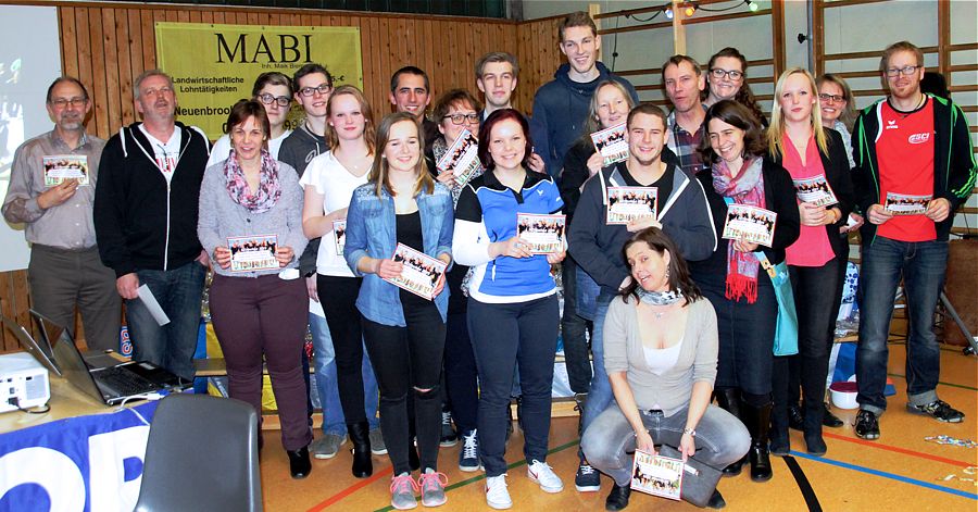 Saisonfinale des Badmintonteams des Sport-Club Itzehoe