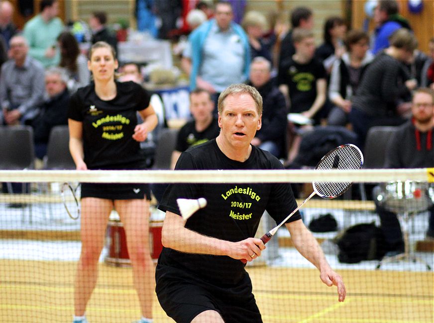 Saisonfinale des Badmintonteams des Sport-Club Itzehoe