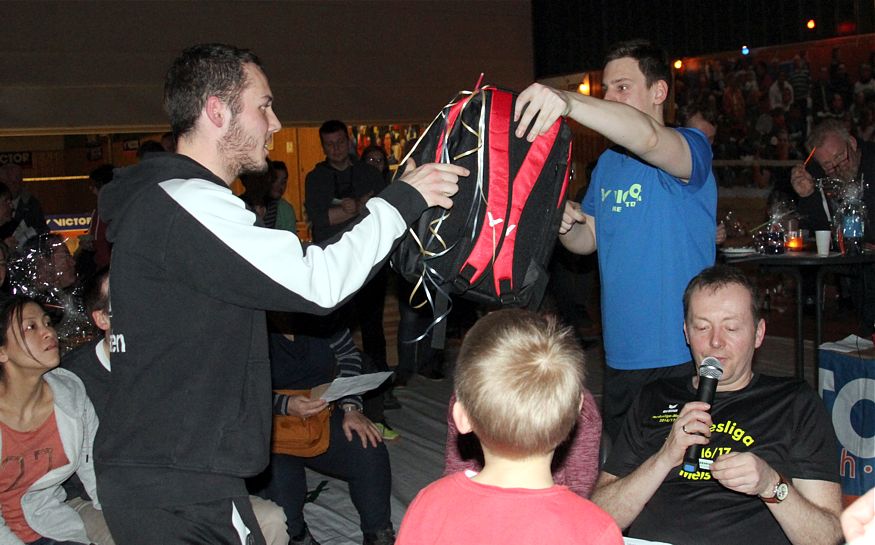 Saisonfinale des Badmintonteams des Sport-Club Itzehoe