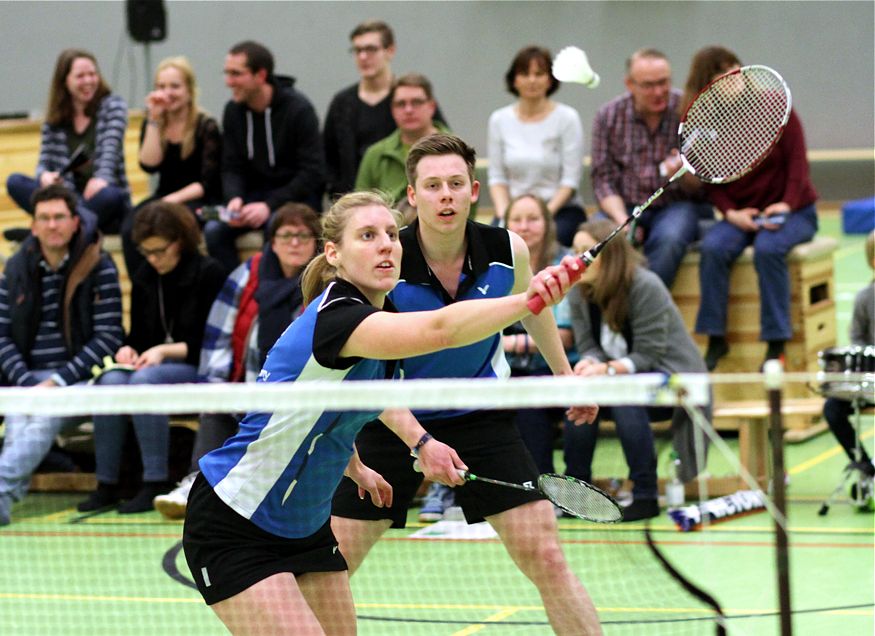 Saisonfinale des Badmintonteams des Sport-Club Itzehoe