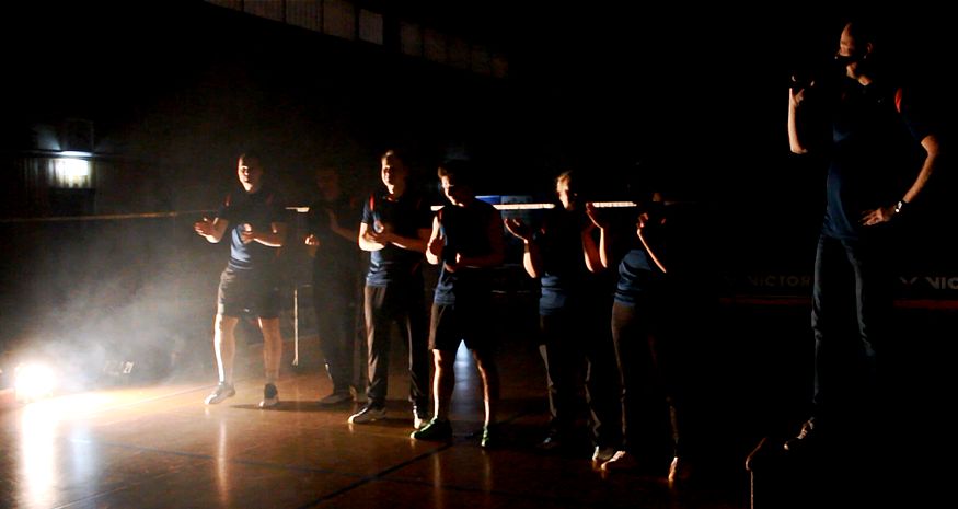 Saisonfinale des Badmintonteams des Sport-Club Itzehoe