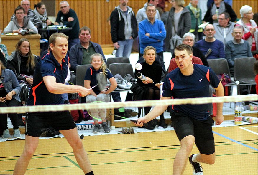 Saisonfinale des Badmintonteams des Sport-Club Itzehoe