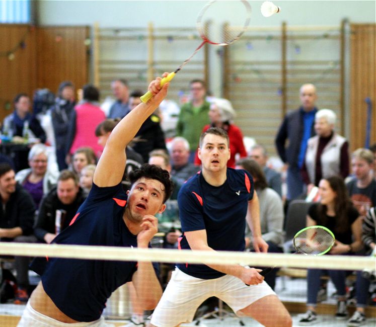 Saisonfinale des Badmintonteams des Sport-Club Itzehoe