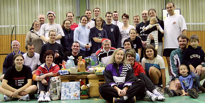 Badminton-Weihnachtsfeier 2007