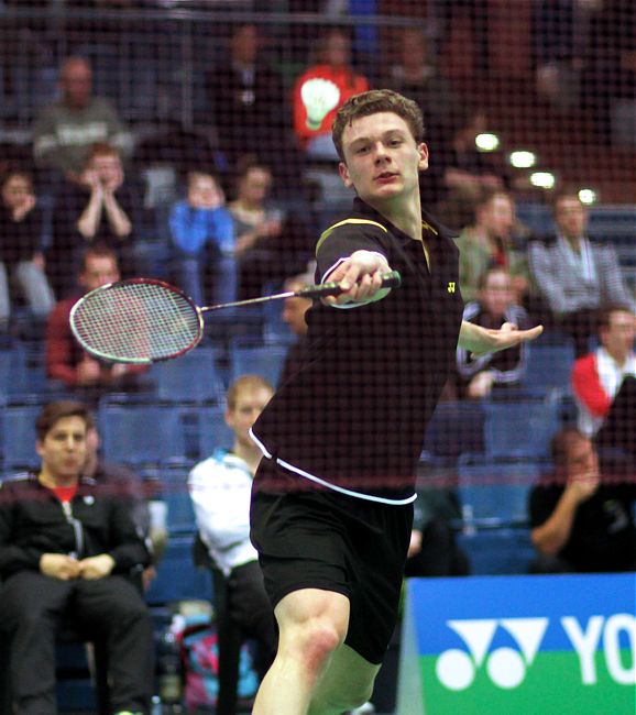 Malte Laibacher, © Badmintonfotos von Frank Kossiski