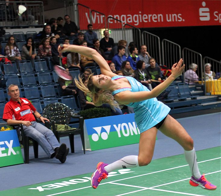 Fabienne Deprez, © Badmintonfotos von Frank Kossiski