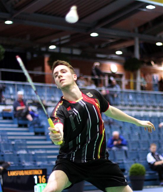 Mark Lamsfuß, © Badmintonfotos von Frank Kossiski