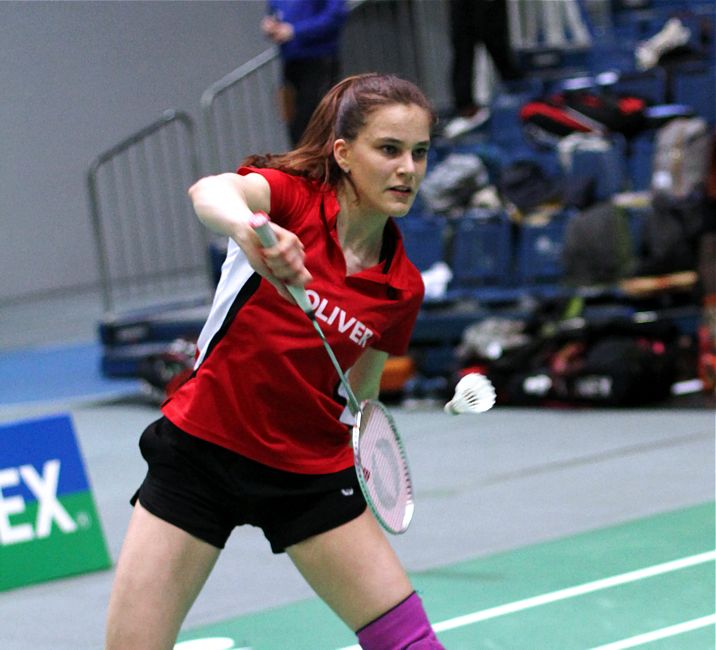 Pia Becher, © Badmintonfotos von Frank Kossiski