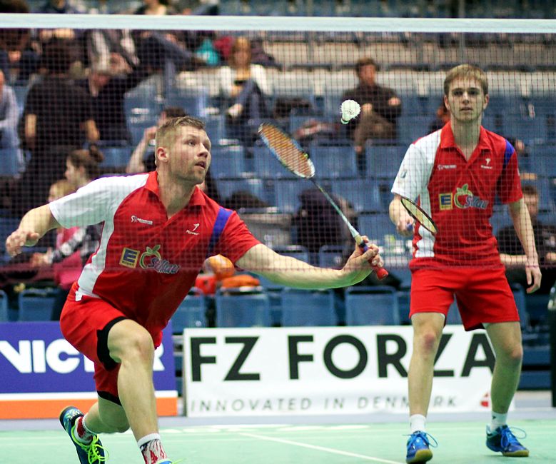 Alexander Strehse und Daniel Seifert, © Badmintonfotos von Frank Kossiski