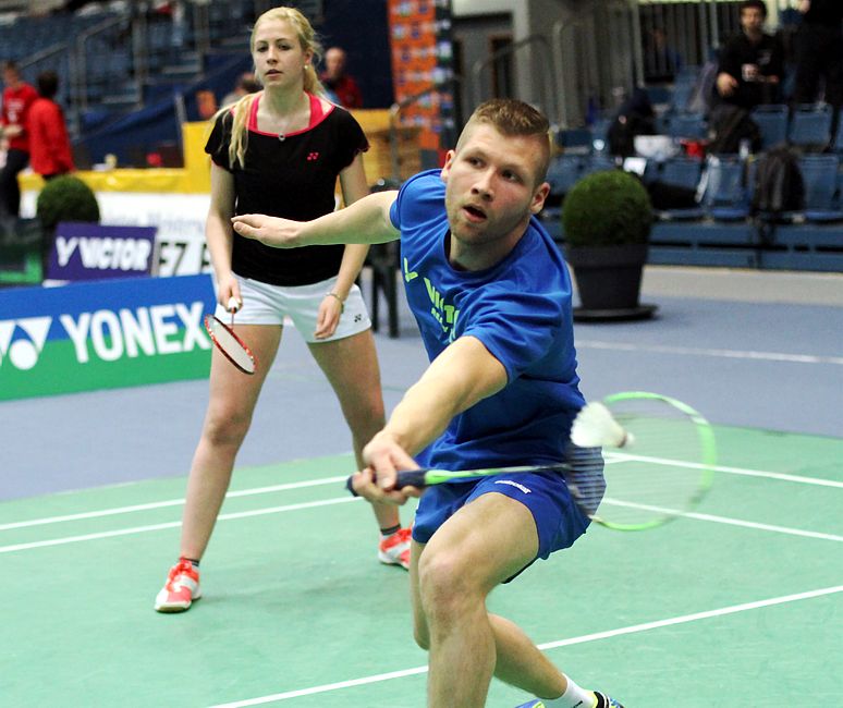 Alexander Strehse und Sonja Schlösser, © Badmintonfotos von Frank Kossiski