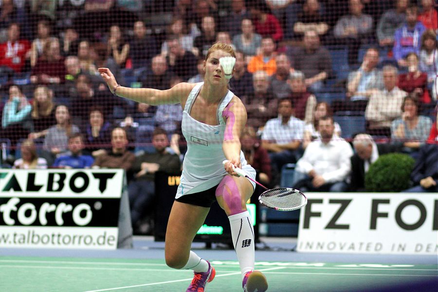 Fabienne Deprez, © Badmintonfotos von Frank Kossiski