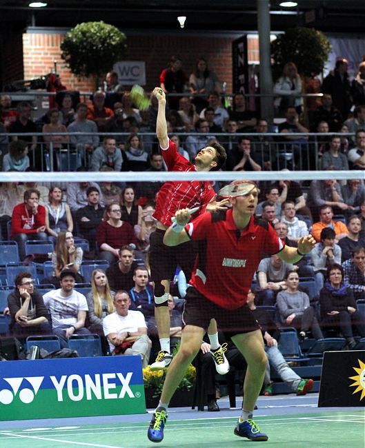 Mark Lamsfuß und Marvin Seidel, © Badmintonfotos von Frank Kossiski