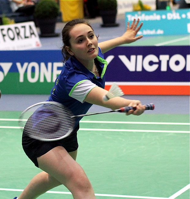 Runa Plützer, © Badmintonfotos von Frank Kossiski