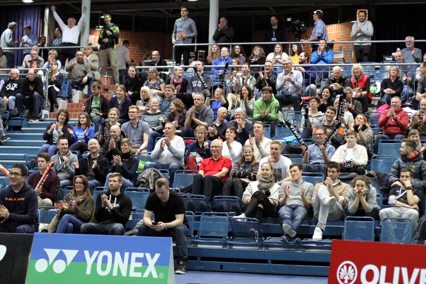 Deutsche Badminton-Meisterschaften in Bielefeld in der Seidensticker-Halle, © Badmintonfotos von Frank Kossiski