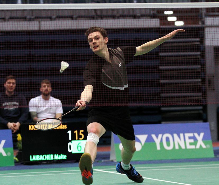 Malte Laibacher, © Badmintonfotos von Frank Kossiski