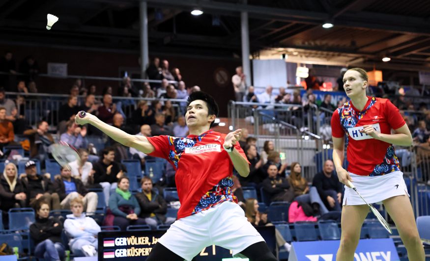 Alexander Strehse und Daniel Seifert, © Badmintonfotos von Frank Kossiski