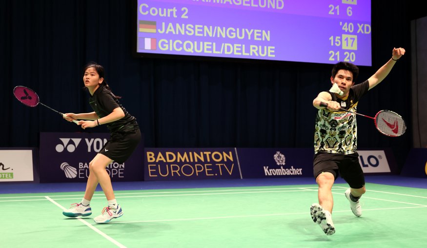 Badminton-European Championships, Saarbrücken, Saarlandhalle, © Badmintonfotos von Frank Kossiski