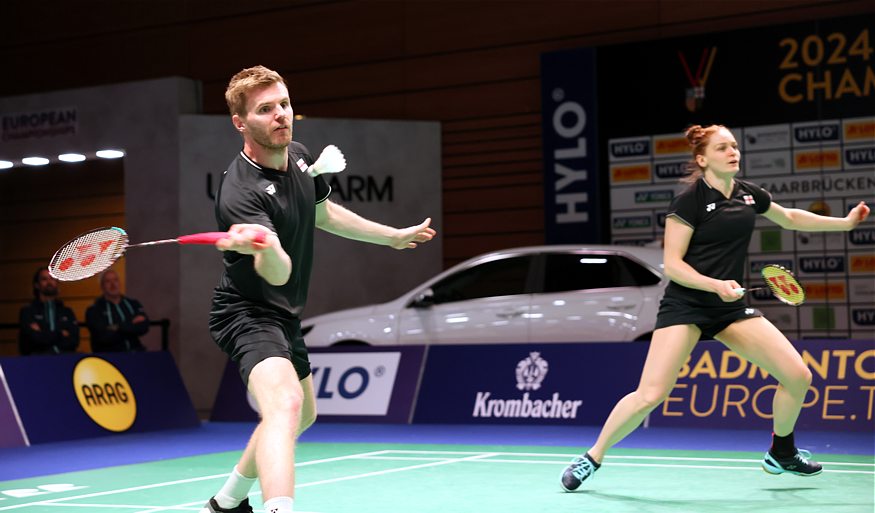 Badminton-European Championships, Saarbrücken, Saarlandhalle, © Badmintonfotos von Frank Kossiski