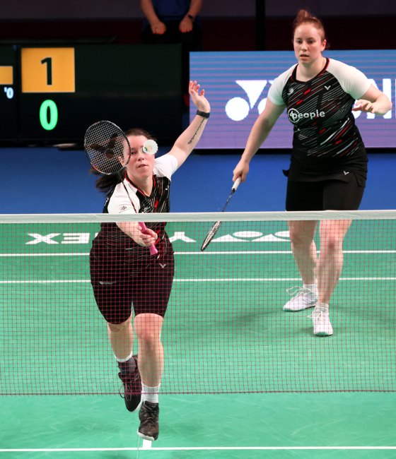 Badminton-European Championships, Saarbrücken, Saarlandhalle, © Badmintonfotos von Frank Kossiski