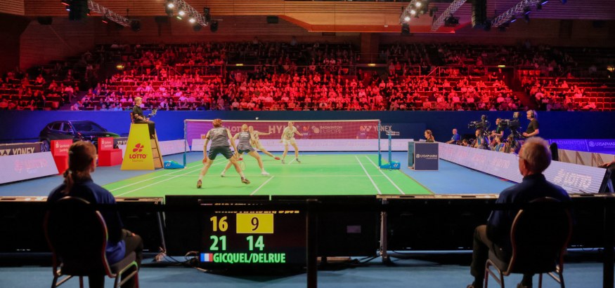 Badminton-European Championships, Saarbrücken, Saarlandhalle, © Badmintonfotos von Frank Kossiski