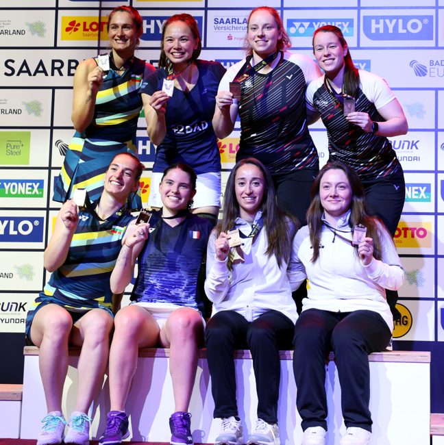 Badminton-European Championships, Saarbrücken, Saarlandhalle, © Badmintonfotos von Frank Kossiski