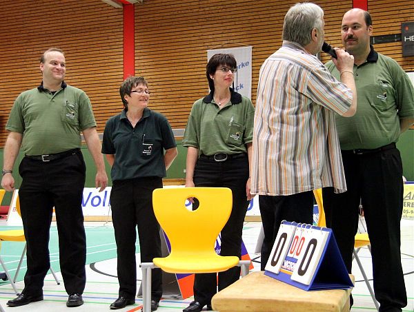 Badminton-Länderspiel U 19 Deutschland - Dnemark am 19.08.2010 in Moringen, © Fotos von Frank Kossiski, © Fotos von Frank Kossiski