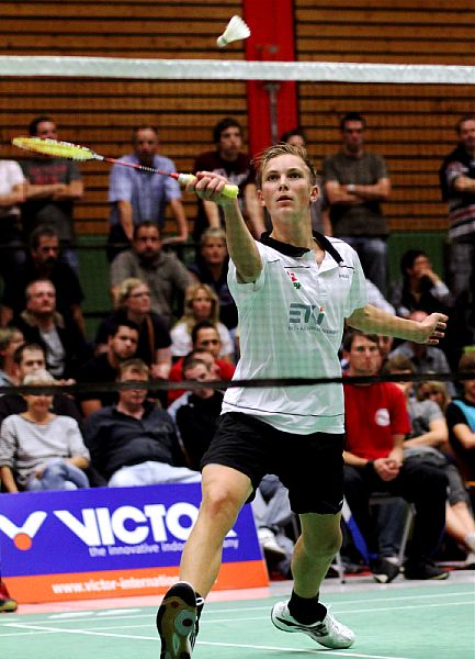 Badminton-Länderspiel U 19 Deutschland - Dnemark am 19.08.2010 in Moringen, © Fotos von Frank Kossiski, © Fotos von Frank Kossiski