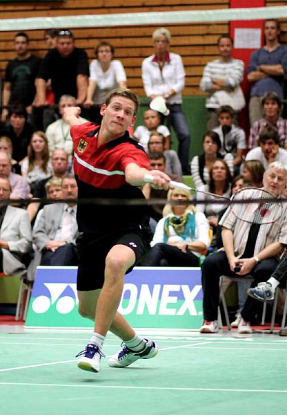 Badminton-Länderspiel U 19 Deutschland - Dnemark am 19.08.2010 in Moringen, © Fotos von Frank Kossiski, © Fotos von Frank Kossiski