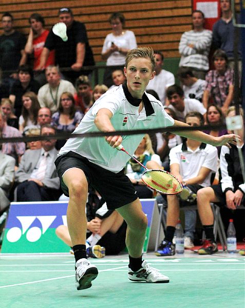 Badminton-Länderspiel U 19 Deutschland - Dnemark am 19.08.2010 in Moringen, © Fotos von Frank Kossiski, © Fotos von Frank Kossiski