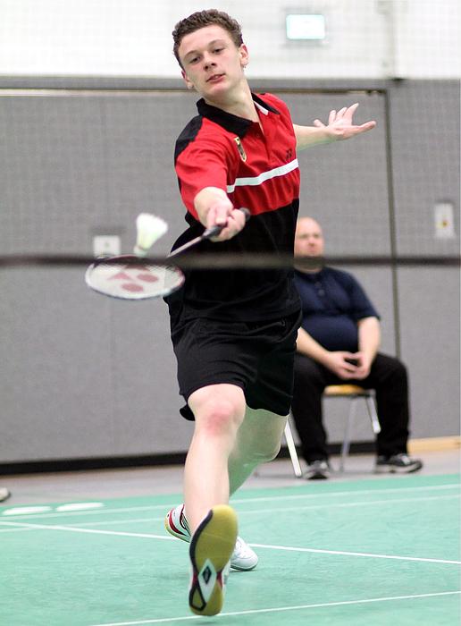 Badminton-Länderspiel U 19 Deutschland - Dnemark am 25.08.2011 in Vechta, © Fotos von Frank Kossiski