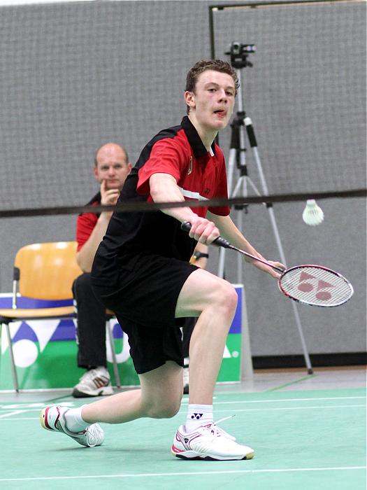 Badminton-Länderspiel U 19 Deutschland - Dnemark am 25.08.2011 in Vechta, © Fotos von Frank Kossiski