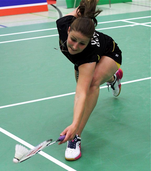 Fabienne Deprez, © Badmintonfotos von Frank Kossiski