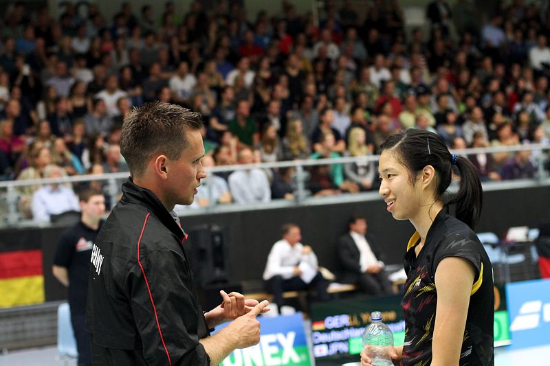 Diemo Ruhnow und Yvonne Li, © Badmintonfotos von Frank Kossiski