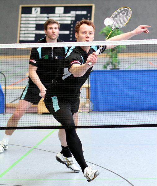 Badminton-2. Bundesliga am 26.02.2011 in Neumnster, BW Wittorf - BC Eintracht Sdring Berlin © Fotos von Frank Kossiski