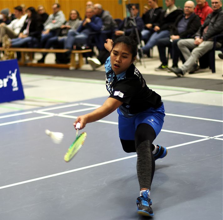 Isra Faradilla, © Badmintonfotos von Frank Kossiski