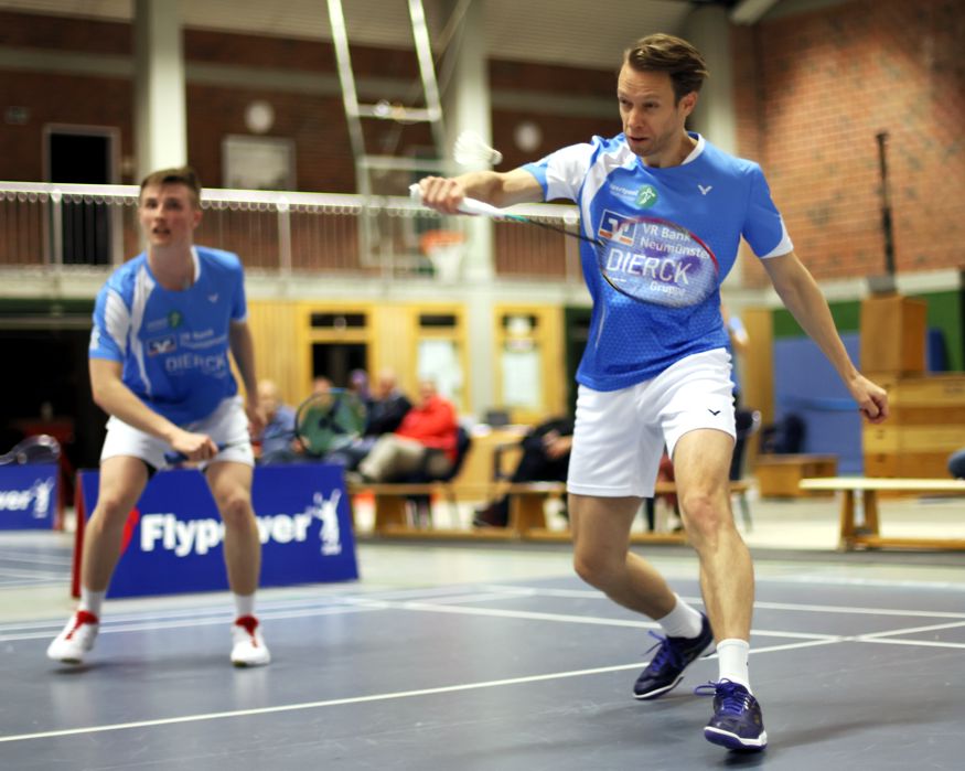 Vitaly Durkin und Matthias Kicklitz, © Badmintonfotos von Frank Kossiski