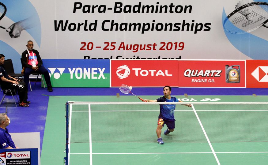 Badminton-Weltmeisterschaften vom 19.08.2019 bis 25.08.2019 in Basel, St. Jakobshalle, © Badmintonfotos von Frank Kossiski