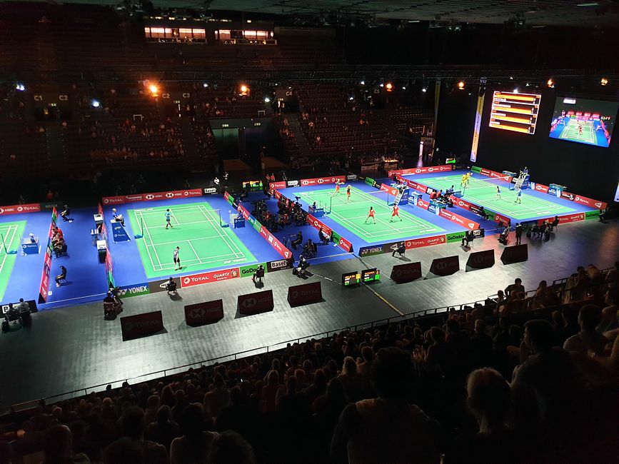 Badminton-Weltmeisterschaften vom 19.08.2019 bis 25.08.2019 in Basel, St. Jakobshalle, © Badmintonfotos von Frank Kossiski