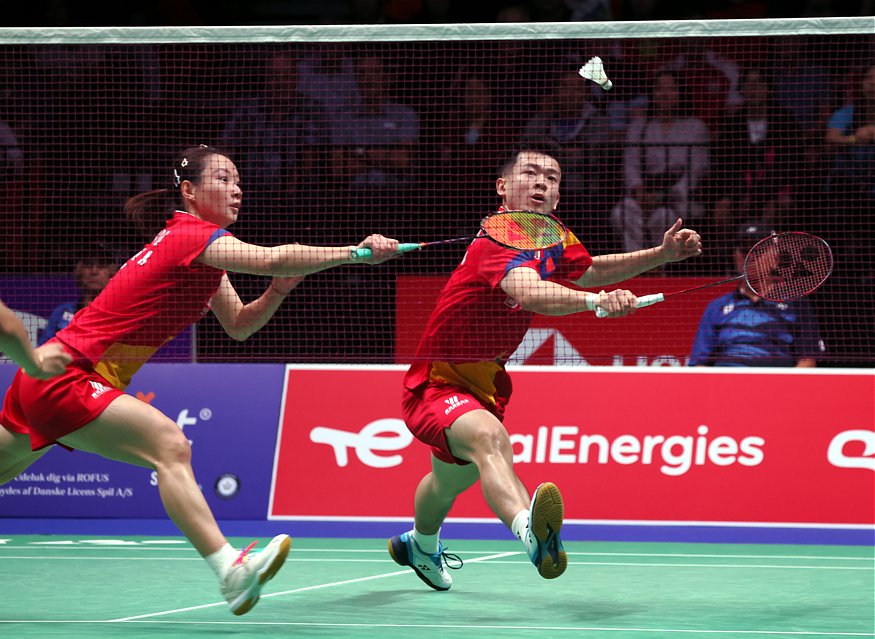 Badminton: TotalEnergies BWF World Championships 2023 August 21-27, Copenhagen, Royal Arena, Denmark, © Badmintonphotos von Frank Kossiski