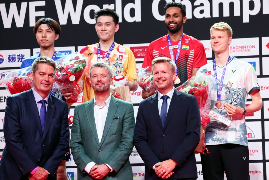 Badminton: TotalEnergies BWF World Championships 2023 August 21-27, Copenhagen, Royal Arena, Denmark, © Badmintonphotos von Frank Kossiski